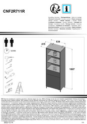 Forte CNF2R711R Assembling Instruction