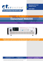 Et system N69212-150-600 Manual