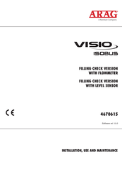 Nordson ARAG VISIO ISOBUS 4670615 Installation, Use And Maintenance Manual