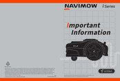 Segway NAVIMOW i110 Important Information Manual