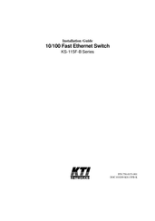 KTI KS-115FB/VM Installation Manual