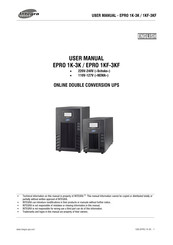 Integra Tech EPRO 1KF-3KF User Manual