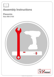 IV Produkt Flexomix Assembly Instructions Manual