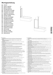 HÜPPE Combinett 2 AC1080055322 Installation Instructions Manual