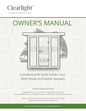 Clearlight Sanctuary 5 Owner's Manual