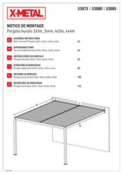 X-METAL 53085 Assembly Instructions Manual