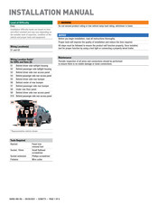 Curt 58992 Installation Manual