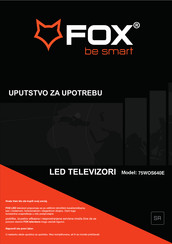 Fox 75WOS640E User Manual
