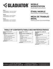 Gladiator GAMW36HWEG Assembly Instructions Manual