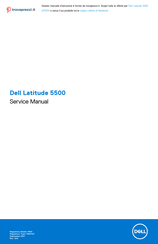 Dell Latitude 5500 DPDP0 Service Manual