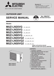 Mitsubishi Electric MUZ-LN35VG Service Manual