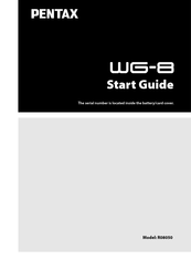 Pentax WG-8 Start Manual