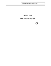 LeCroy 1110 Operator's Manual