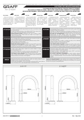 Graff E-6111TF Instructions For Assembly And Use