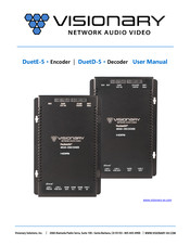 Visionary DuetD-5 User Manual