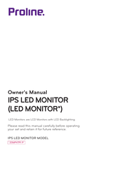 Proline 20MP47PI-P Owner's Manual