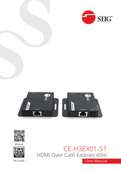 SIIG CE-H3EX01-S1 User Manual