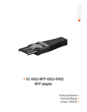 XIMEA XC-X8G3-MTP-X8G3-IPASS Technical Manual