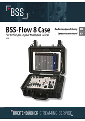 BSS Audio Flow 8 Case Operation Manual
