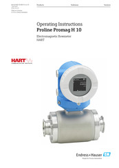 Endress+Hauser Proline Promag H 10 Operating Instructions Manual