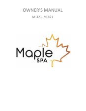 MAPLE M-321 Owner's Manual