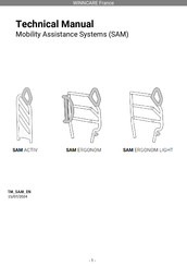 Winncare SAM Ergonom light A628-00 Technical Manual