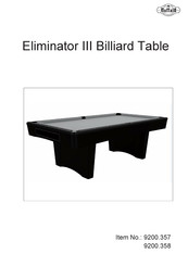 Buffalo Eliminator III Quick Start Manual