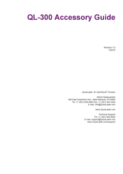 AstroNova QuickLabel QL-300 Accessory Manual