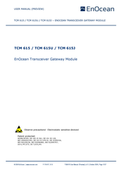 EnOcean TCM 615J User Manual