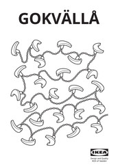 IKEA GOKVALLA Manual