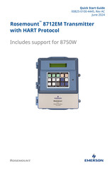 Emerson Rosemount  8712EM Quick Start Manual
