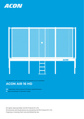 Acon AIR 16 HD Assembly Instructions & Product Info