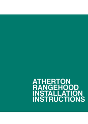 Condari ATHERTON STIRLING Installation Instructions Manual