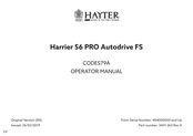 Hayter CODE579A Operator's Manual
