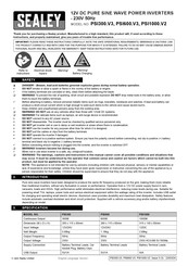 Sealey PSI300.V3 Manual