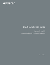 ASUSTOR AS6810T Quick Installation Manual