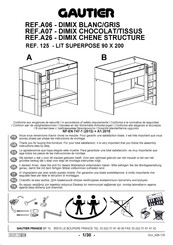 Gautier A06 Assembly Instructions Manual