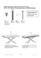 Venjakob 6137 DALO Assembly Instructions Manual