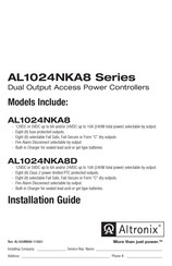 Altronix AL1024NKA8D Installation Manual