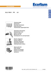 Ecoflam BLU 1500.1 LN PR TL SGT 230-400-50 SP Manual