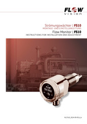Flow vision FS10 Instructions For Installation Manual