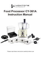 Homtone CY-361A Instruction Manual