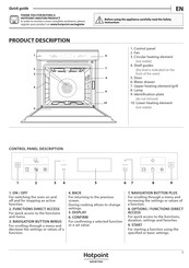 Hotpoint FI7 S8C1 SH IX HA Quick Manual