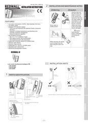 Redwall SIP-3020WF Installation Instructions Manual