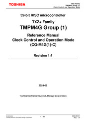 Toshiba TXZ+ TMPM4GRF15FG Reference Manual