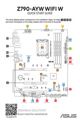 Asus Z790-AYW OC WIFI Quick Start Manual