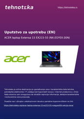 Acer EX215-55 User Manual