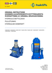 Haklift TUNKKI300P Original Instructions Manual