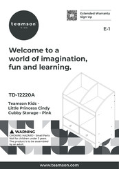 Teamson Kids TD-12220A Manual
