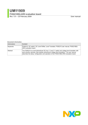 NXP Semiconductors P3S0210BQ-ARD User Manual